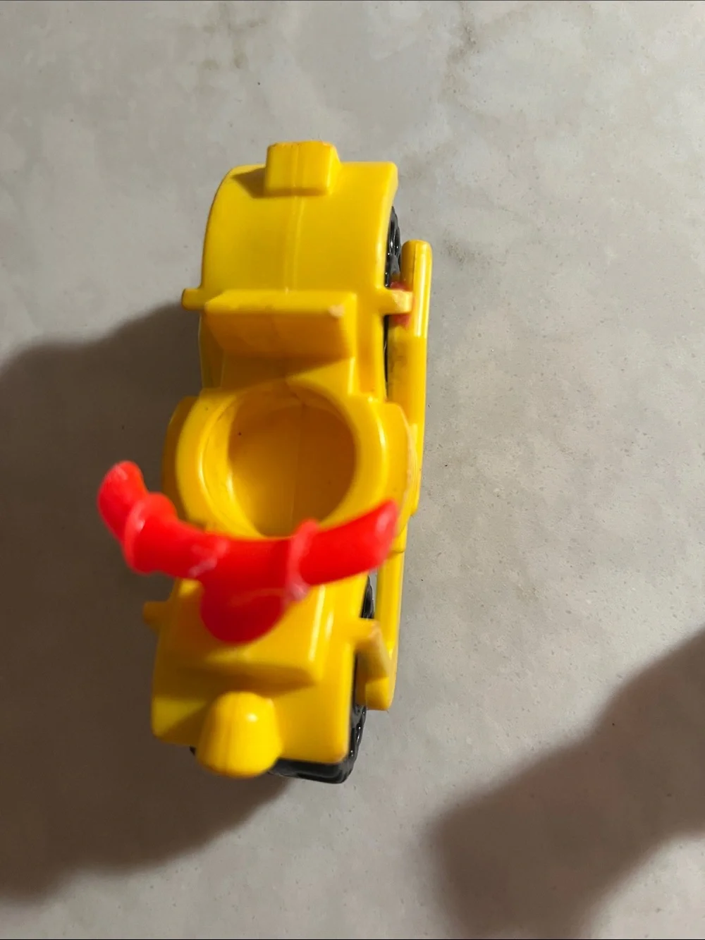 Vintage Fisher Price motorcycle with policeman